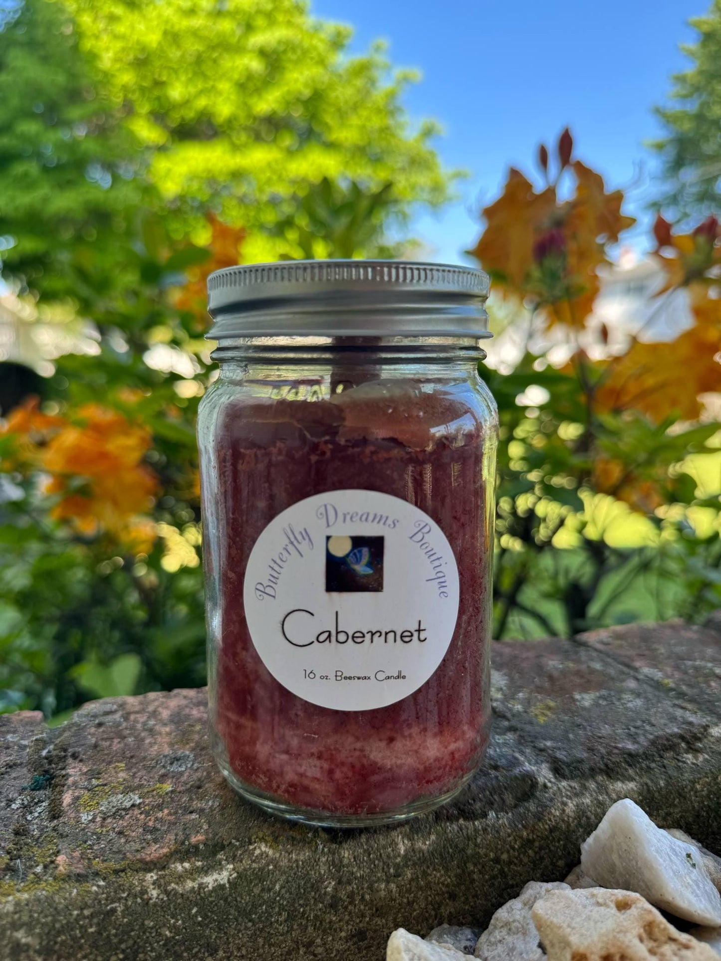 Handmade Delicious Cocktail & Drink scented Beeswax 16 oz Mason Jar Candle