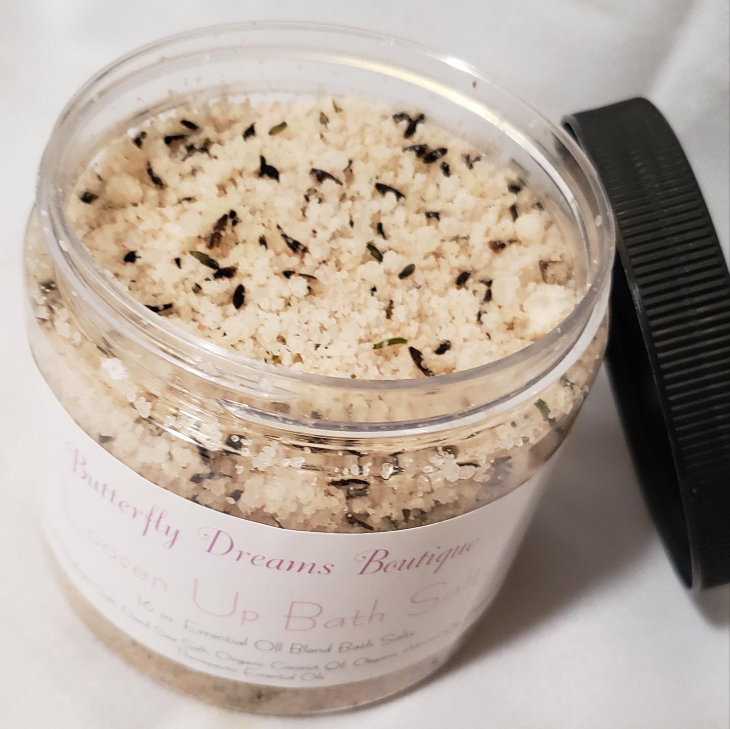 All Natural Handmade 16 oz Organic soothing bath salts