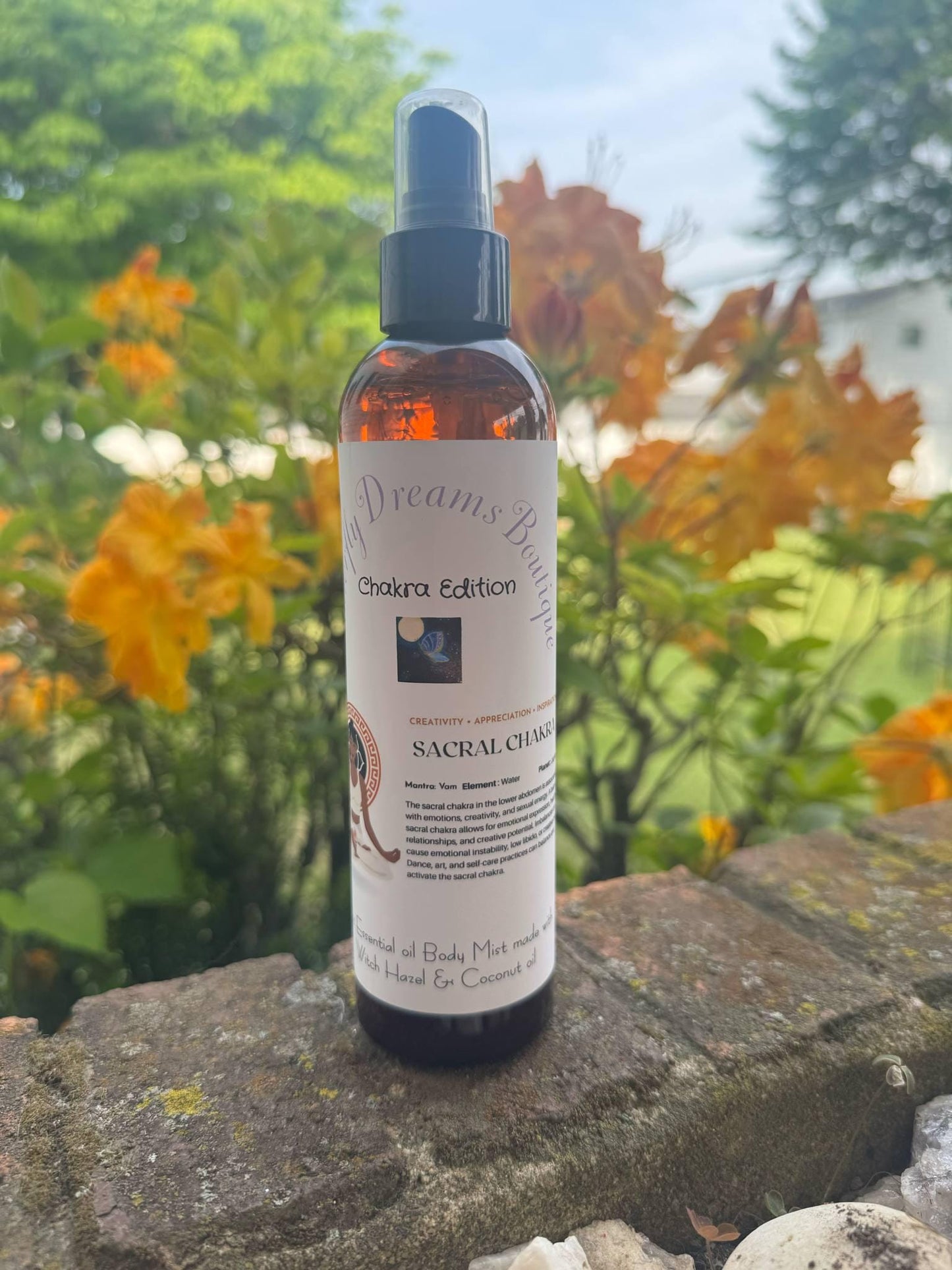 Handmade All Natural 8 oz Chakra Reiki Body Mists