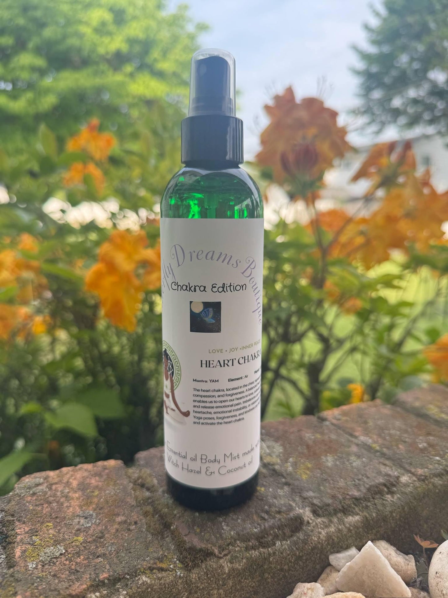 Handmade All Natural 8 oz Chakra Reiki Body Mists