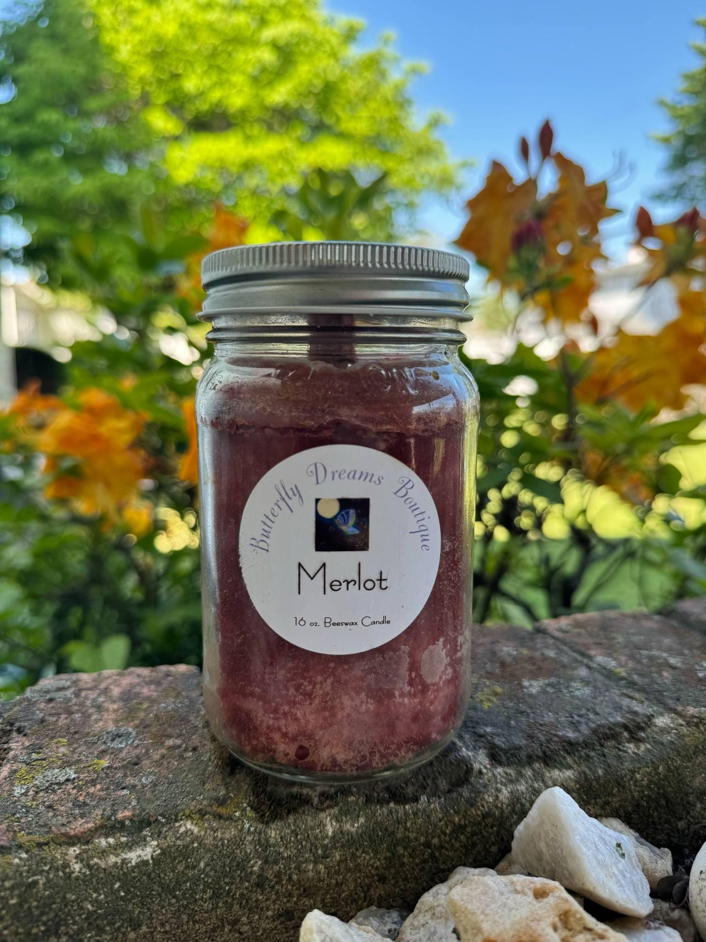 Handmade Delicious Cocktail & Drink scented Beeswax 16 oz Mason Jar Candle