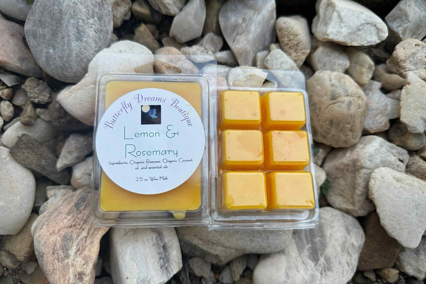Homemade Fresh Fruit Scented 2.5 oz Organic Beeswax wax melts
