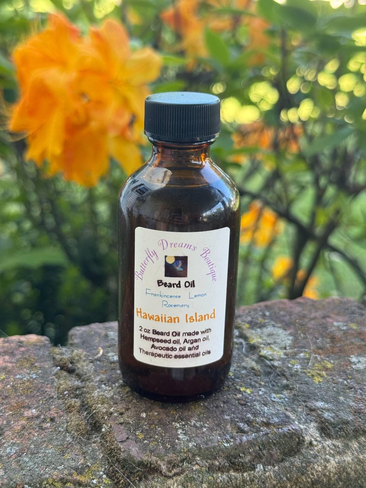 All Natural Plant based hemp seed beard oil