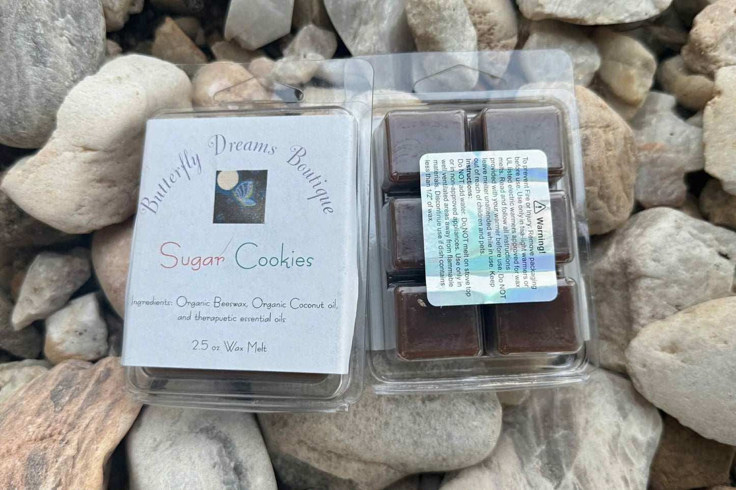 Homemade Yummy Coffee Cafe & Baked Good Scented 2.5 oz Organic Beeswax wax melts