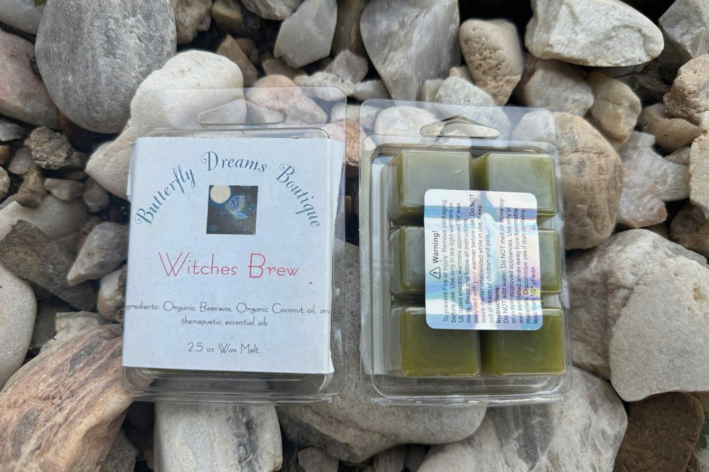 Homemade Yummy Coffee Cafe & Baked Good Scented 2.5 oz Organic Beeswax wax melts