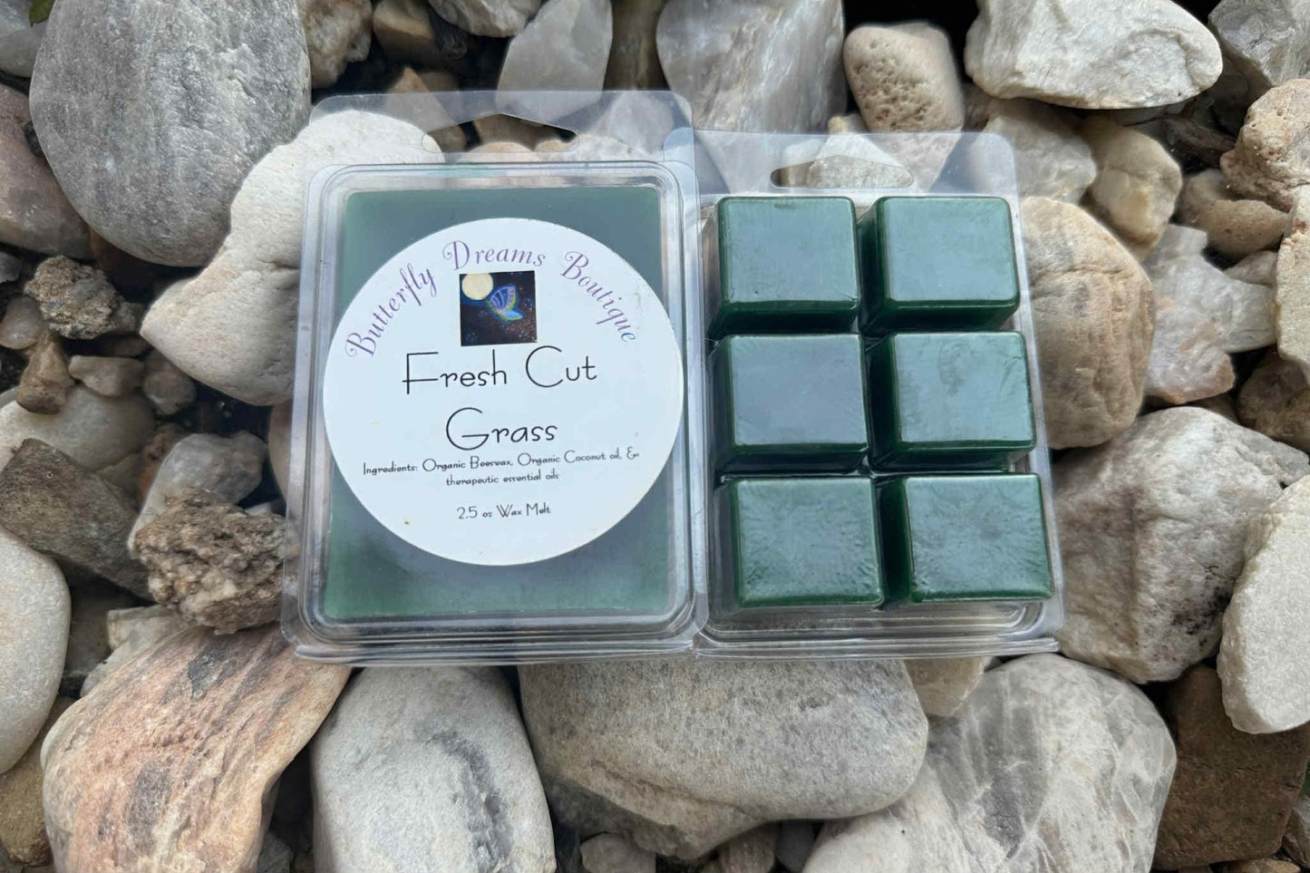 Homemade Outdoor Nature Scented 2.5 oz Organic Beeswax wax melts