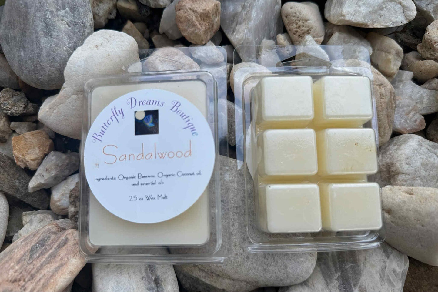 Homemade Outdoor Nature Scented 2.5 oz Organic Beeswax wax melts