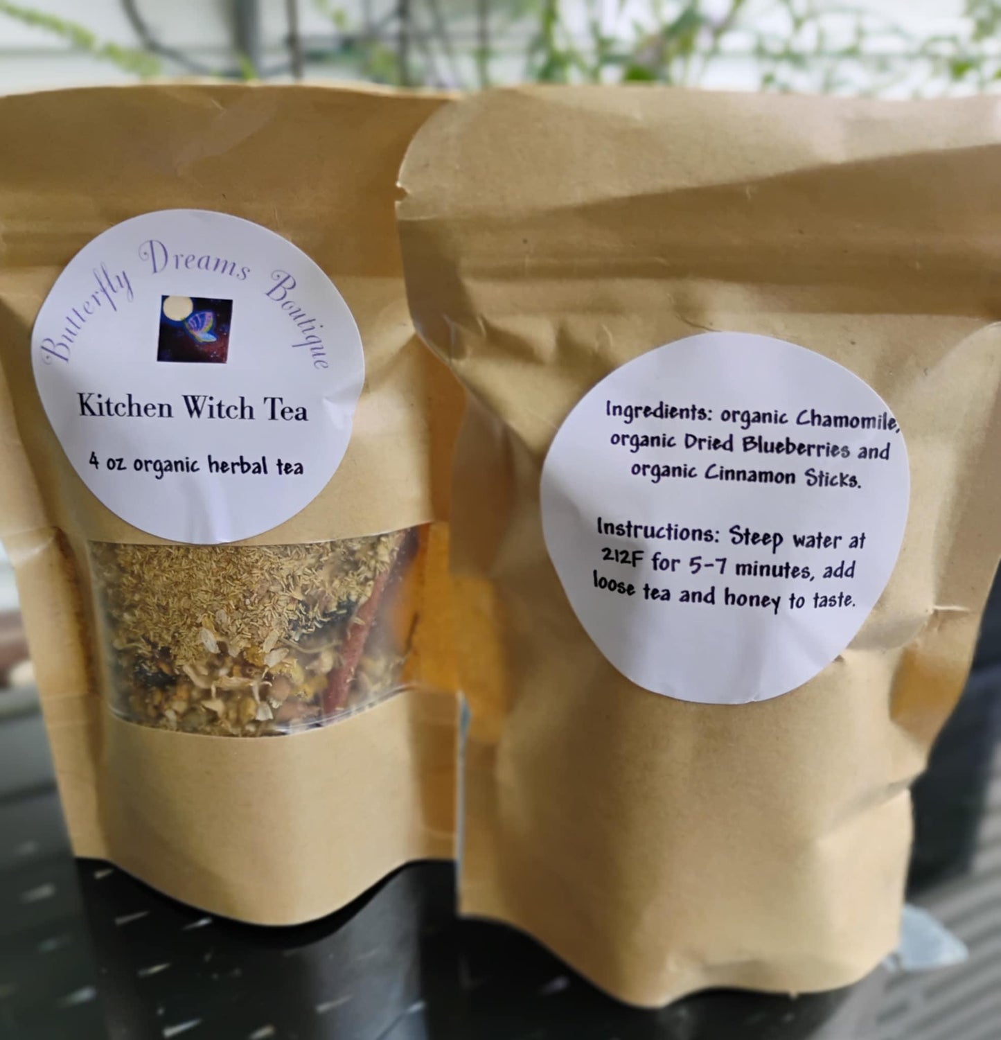 All Natural Witch Collection 4 oz Organic Herbal Teas