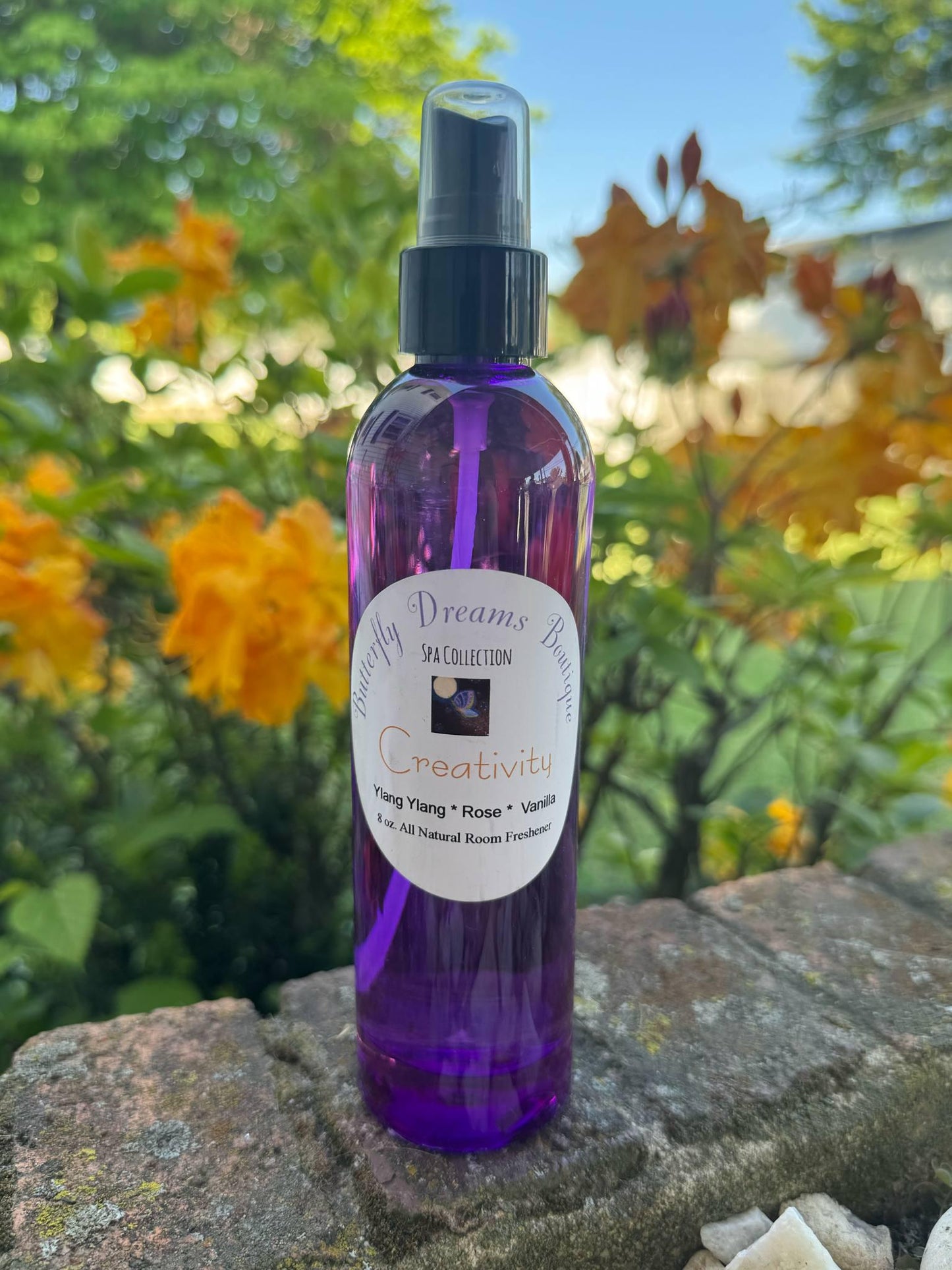 All Natural 8 oz Relaxing Spa scented essential oil Room Freshener Spray