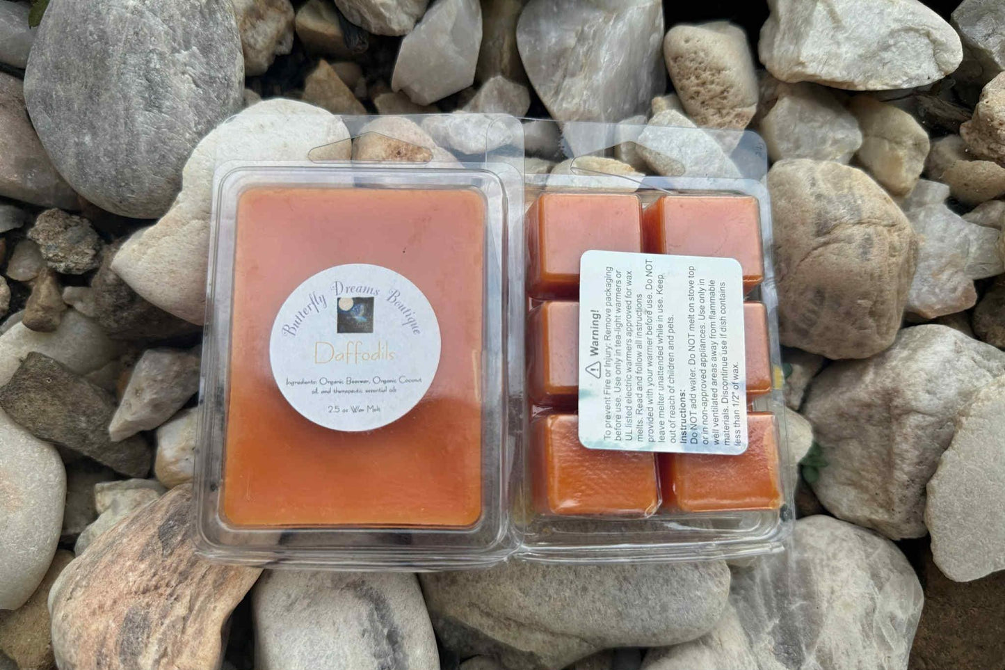 Homemade Aromatic Floral Scented 2.5 oz Organic Beeswax wax melts