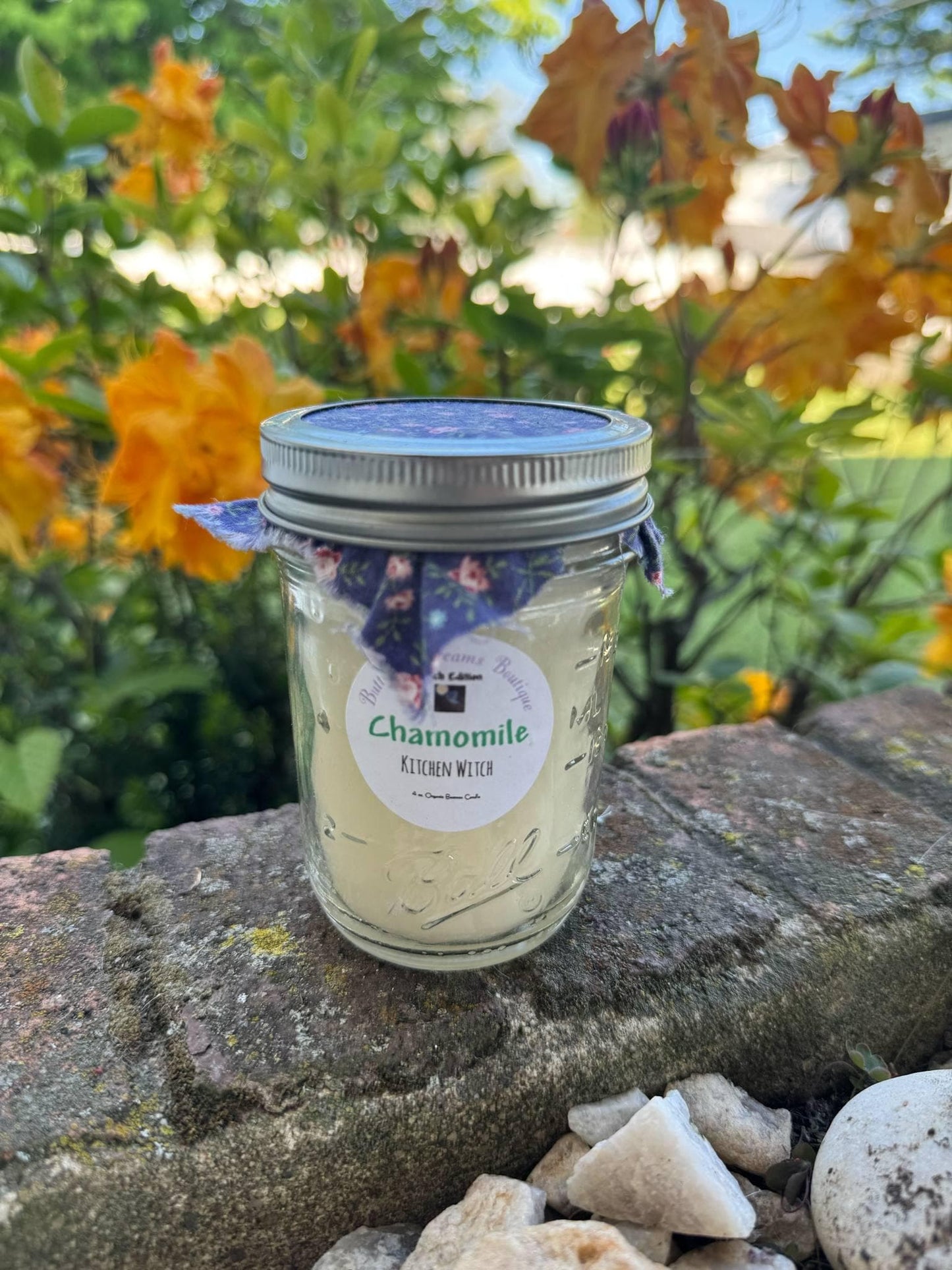 All Natural Witch Collection 8 oz beeswax mason jar candles